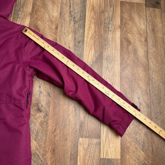 Volcom So Minty Insulated Snow Jacket Girl's Large Pink Snowboarding Hiking Ski - Picture 13 of 14